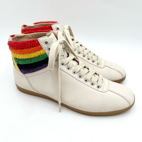 Gucci Men’s Rainbow Bambi Sneakers - Pride Edition 🌈 - Picture 1 of 12